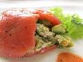 Terrine with salmon and avocado