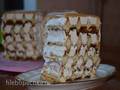 Caramel cake (in a waffle iron)