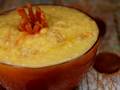 Porridge di piselli con albicocche secche