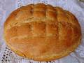 Wheat bread with green buckwheat flour