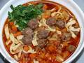 Tomalak Shorba (Meatball Soup)