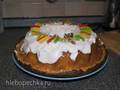 Carrot cake (kneading and proofing in a slow cooker, baking in the oven)