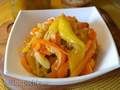 Sweet pepper and mango side dish