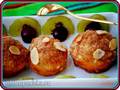 Duraznos al horno con relleno de almendras