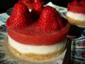 Strawberry-curd dessert