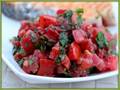 Tomato salsa with coriander