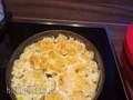 Patatas gratinadas Dauphinois con acento ruso en la pizzero Princess 115000