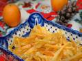 Fruta confitada rápida de cáscaras de naranja según el método del mejor chef de Moscú-2015 Sergey Efimov