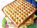 Magere wafels met amandelen (gegrilde Steba PG 4.4)