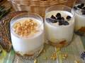 Dessert gestremde melk met jam (Oursson yoghurtmaker)