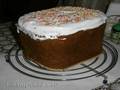 Kulich met haastige cottage cheese in een broodbakmachine (optie 6)