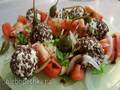 Zomersalade met wrongelballen