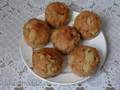 Volkoren muffins met appels en rozijnen (geen suiker)