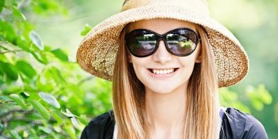 How face shape influences the choice of sunglasses