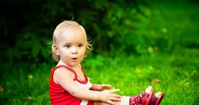 Sviluppo del bambino familiarità con la natura