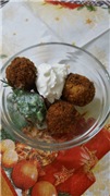 Falafel sovány és vegetáriánus étel