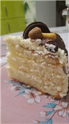 Klasikong cake (biskwit at cream)