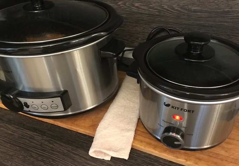 Slow cookers: model selection, features, reviews