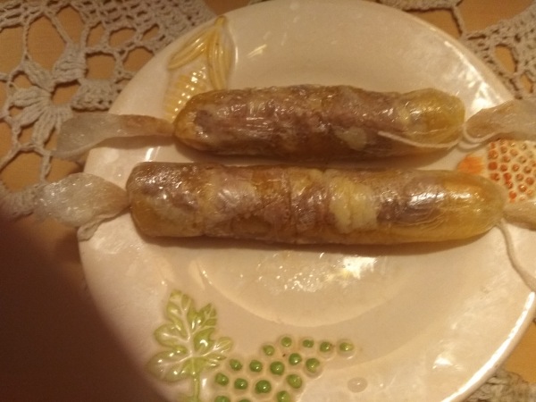 Sausage at home