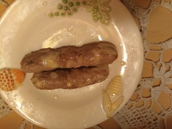 Sausage at home