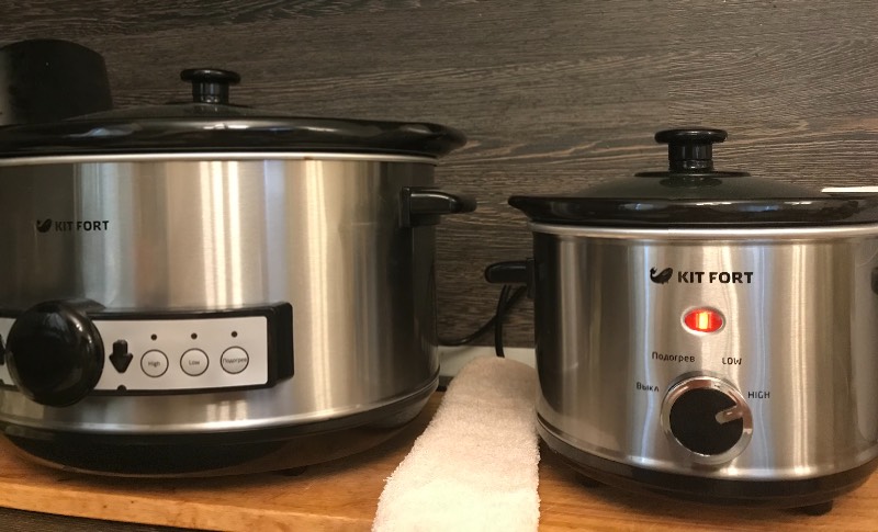 Slow cookers: model selection, features, reviews