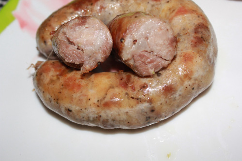 Sausage at home