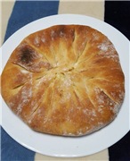 Pastel de masa de kéfir