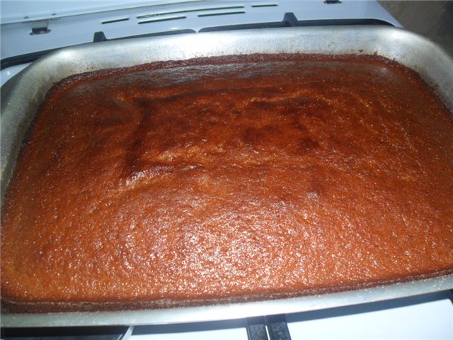 Old recipe gingerbread