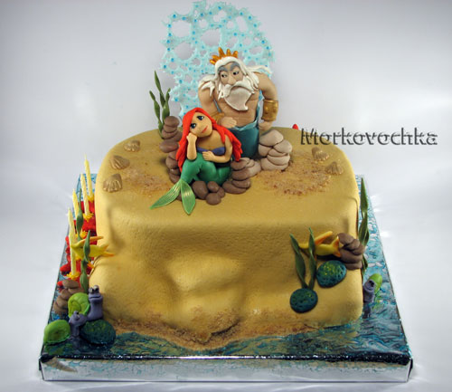 The Little Mermaid Cakes