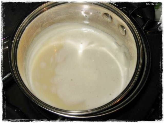 Homemade condensed milk