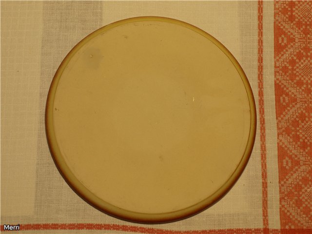 Stone (plate) for baking bread