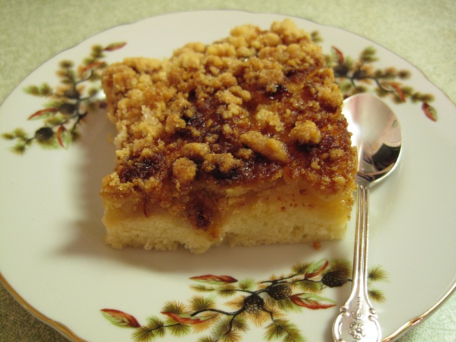 Bánh chanh với Streusel