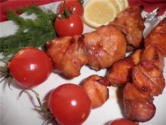 Shashlik al miele