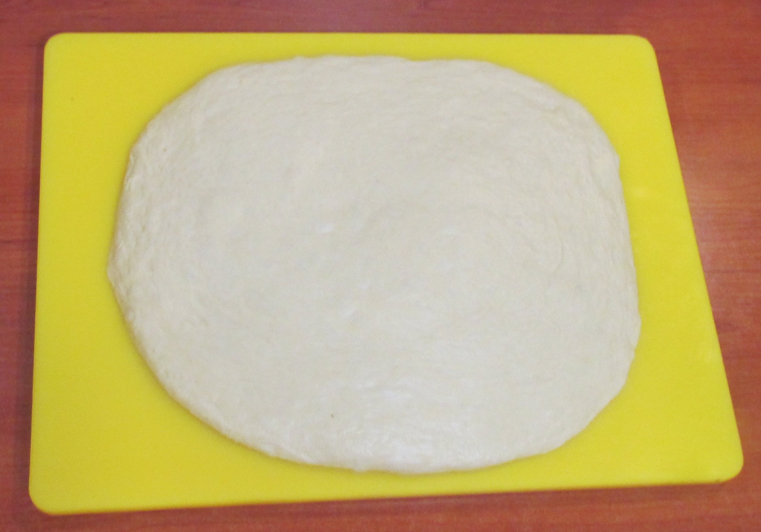 Egg bread in the oven