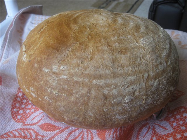 Bread Como (Pane di Como) in the oven (not to be confused with Pane di Come Antico)