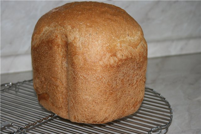 Pane integrale con origano (senza zucchero)