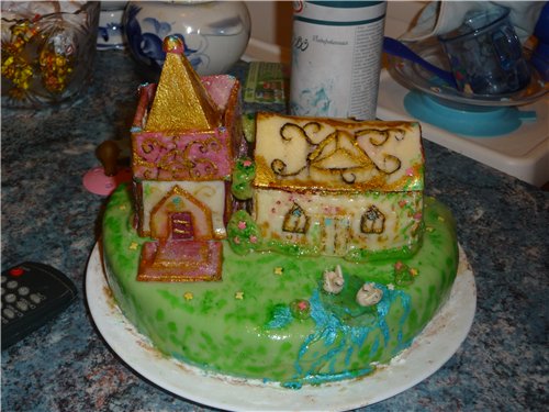 Castles, palaces, houses (cakes)