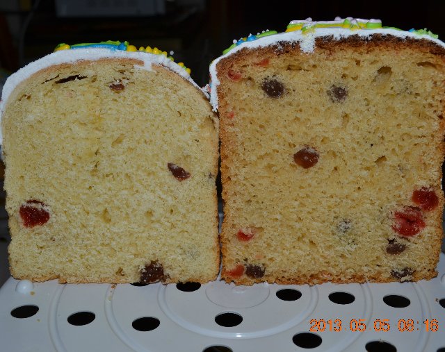 Kulich con Myasoedovskaya al forno (master class)