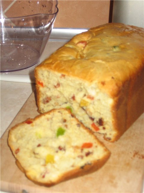 Butter Kugelhof cake in a bread maker