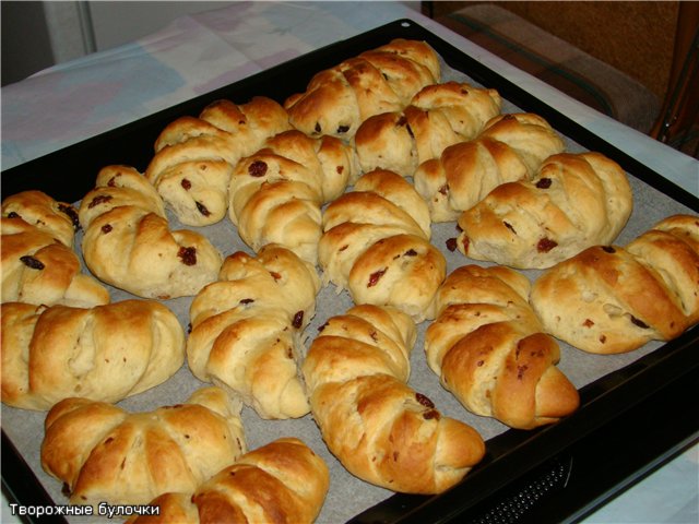 Mga curd buns