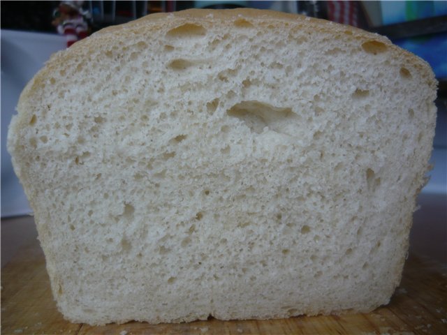 Tarwebrood "Hongaars" in de oven