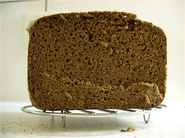 Custard rye bread is real (almost forgotten taste). Baking methods and additives