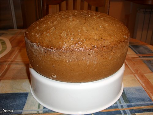 Honey cake from Shula in a multicooker Panasonic SR-TMH18