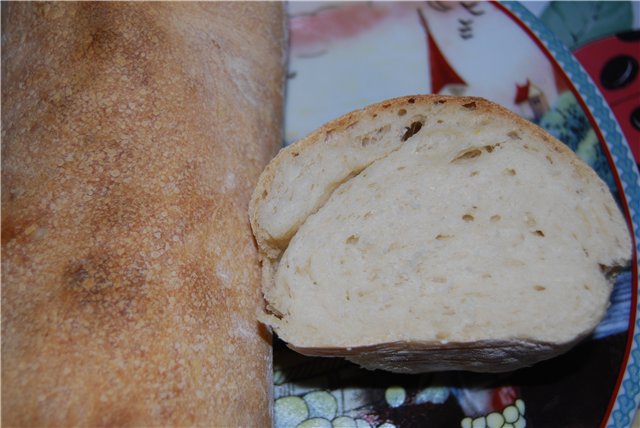 Ciabatta, Peter Reinhart (puliszkán)