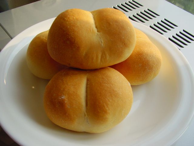 French buns Appetizing ass