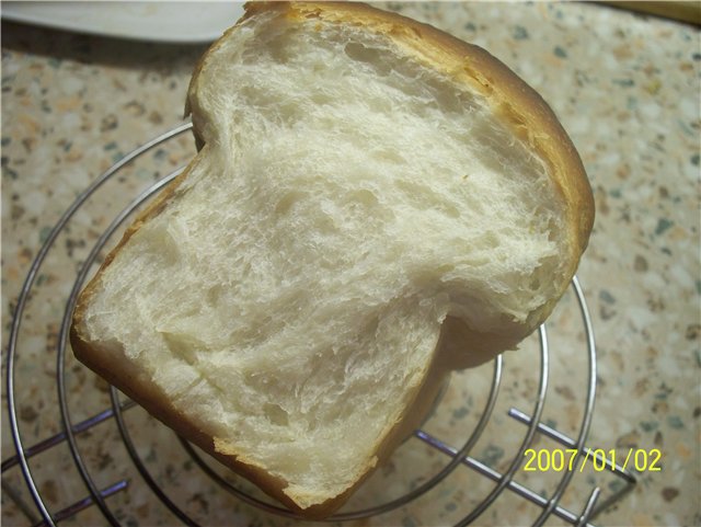 Brewed wheat bread (oven)