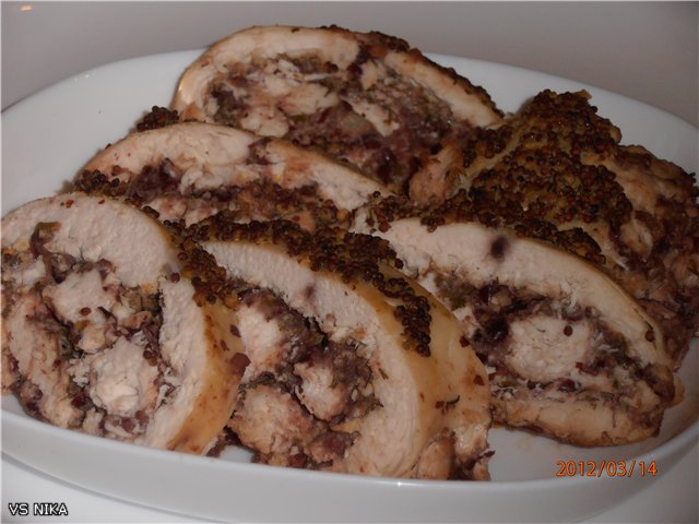 Chicken rolls (Brand 6050 pressure cooker)