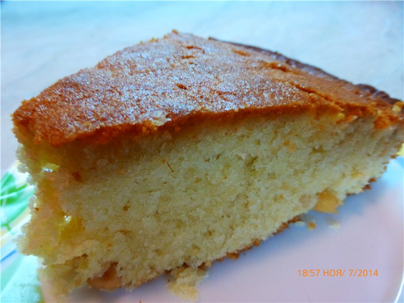 พายถั่วฤดูใบไม้ร่วง (Herbstkuchen mit Nuessen)