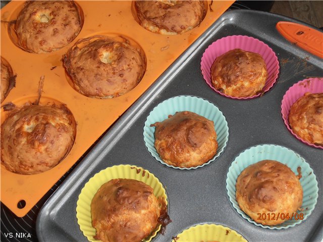 Muffins τυριών