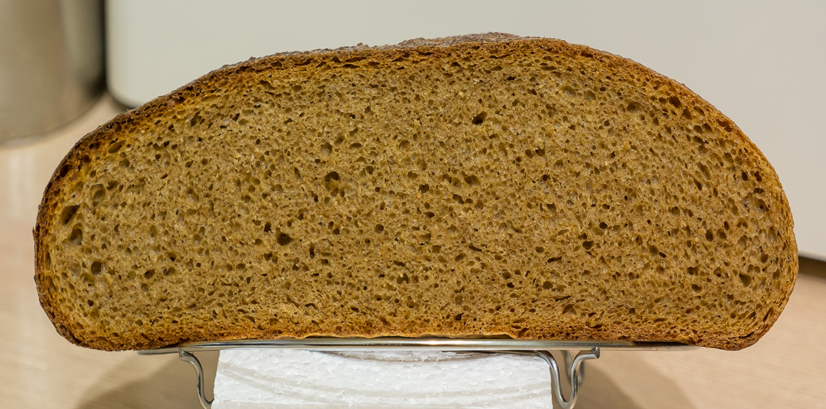 Pane di segale e grano con lievito naturale Per tutti i giorni